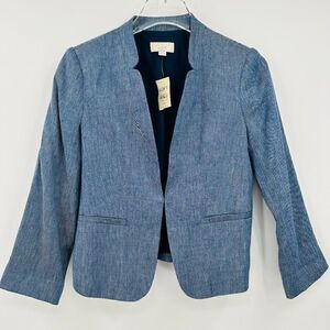 LOFT Women's Blue Blazer Jacket